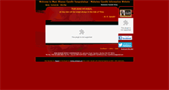 Desktop Screenshot of gandhi-manibhavan.org